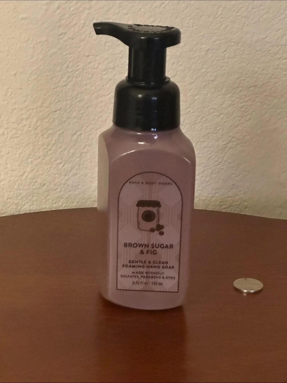 Bath & Body Works Mauve Foaming Hand Soap - Brown Sugar & Fig